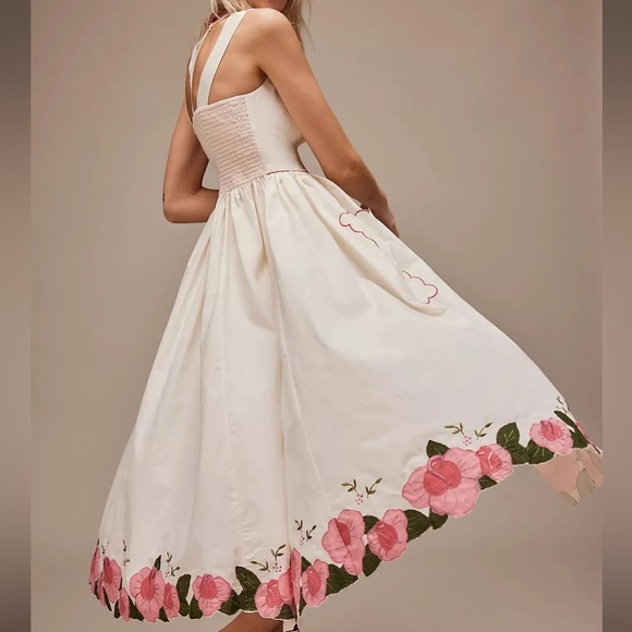 Free People Rosey Posey Dress Set Size S, NWT, GORGEOUS! - Picture 1 of 10